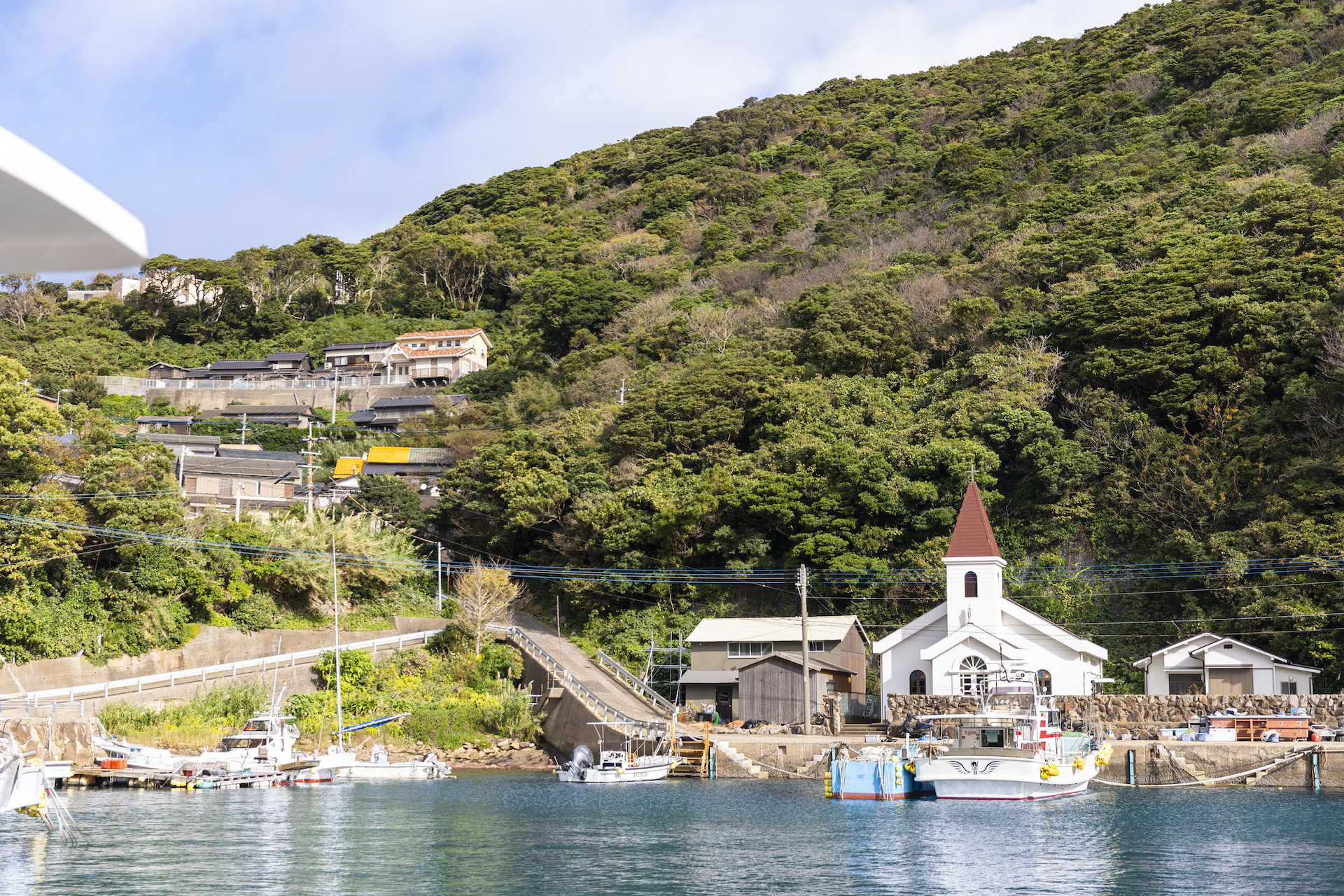 定期船から見る松島